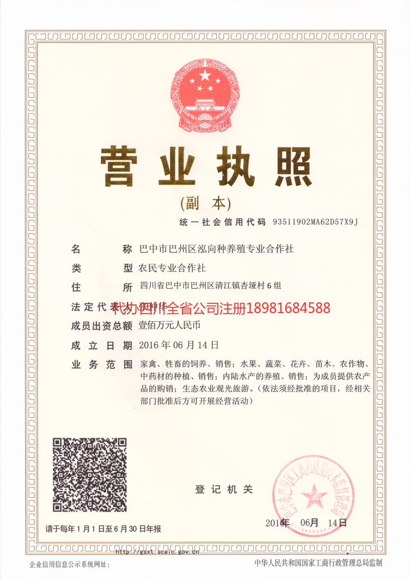 石棉石棉泓向种养殖专业合作社